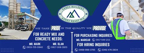 ahnex builders & ready mix corporation|AHNEX BUILDERS & READY MIX CORPORATION Company .